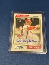 2023 Topps Heritage Real One Autographs #ROA-SC Steve Carlton Phillies AUTO