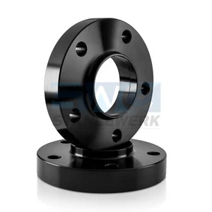 SWE 2pc 25mm Black Hubcentric Wheel Spacers 5X120 72.6 Cb For BMW 6061-T6 - Picture 1 of 5