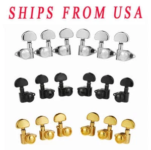 3x3 Locking Tuners 21:1 Tuning Pegs Locking Tuning Machines for USA Gibson LP/SG - Picture 1 of 13