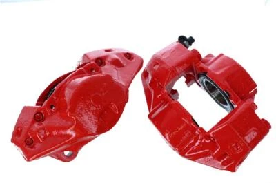 for Ford Capri Cortina Escort Granada ATE OE Brake Calipers S/Steel Pistons RED - Image 1 of 2