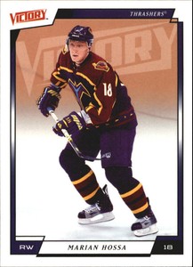 2006-07 Upper Deck Victory Atlanta Thrashers Hockey Card #9 Marian Hossa