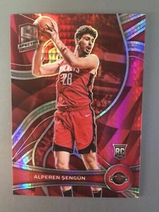 Alperen Sengun 2021-22 Panini Spectra Asia Red Prizm RC #112