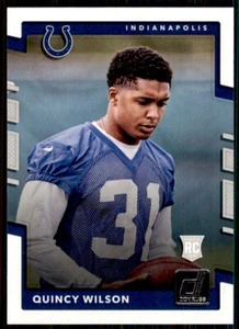 2017 Panini Donruss Quincy Wilson Rookie Indianapolis Colts #361 NFL Football - Picture 1 of 2