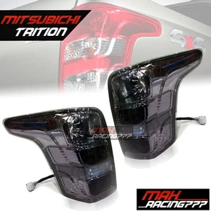 TAIL LAMP LIGHTS REAR SMOKE BLACK MITSUBICHI TRITION L200 MQ 2015-2019 - Picture 1 of 6