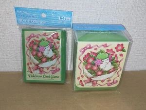 Pokemon Card Game Shaymin Deck Case Sleeve Set Supply Pokemon Center orignal - Picture 1 of 24