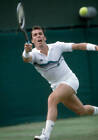 Ivan Lendl Of Czechoslovakia In Action During The Wimbledon Lawn  - Old Photo 14