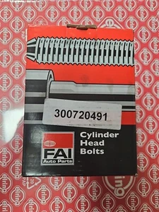 FAI Cylinder Head Bolts Set of 12 B1630 - BRAND NEW - GENUINE - Picture 1 of 2
