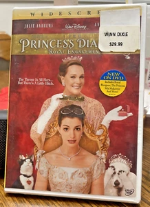 Princess Diaries 2 Royal Engagement DVD 2004 Julie Andrews Anne Hathaway Disney - Picture 1 of 11