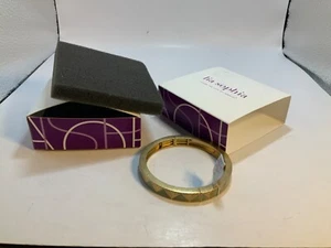 Women’s Bracelet Lia Sophia On Point Mint Small Gold Tone Stretch NWT - Picture 1 of 12