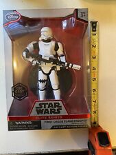 Disney Star Wars Elite Series Die Cast First Order Flametrooper NEW AND SEALED