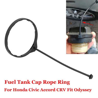 For Honda Civic CR-V Accord Oil Fuel Gas Cap Tank Cover Cord Tether Line Ring • 5.56€