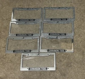 Alabama Crimson Tide NCAA Chrome Frame - Picture 1 of 3