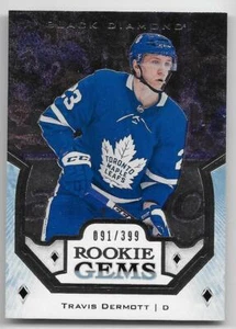 18/19 BLACK DIAMOND ROOKIE GEMS #RGTD Travis Dermott #91/399 - Picture 1 of 1