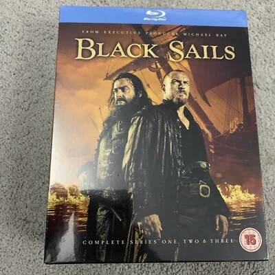Black Sails - Series 1-3 - Complete (Blu-ray, 2016) New Sealed - Image 1 of 3