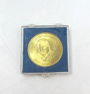 West Virginia Gouverneur Arch Moore Jr. Medaillon Medaille Münze 1969 - Bild 1 von 4