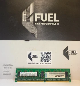 Samsung 512MB DDR2 ram memory module PC2-5300 - M391T6553GZ3-CE6 - Picture 1 of 3