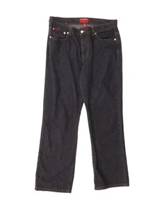CHAPS Womens Petite Straight Jeans US 12 Large W34 L29 Navy Blue Cotton DH36 - Picture 1 of 4