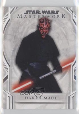 2018 Topps Star Wars Masterwork Darth Maul #6 10k8 - Image 1 of 3