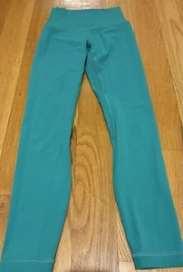 Lululemon Align legging Size 0 25” Maldives Green Rare Color Women's Leggings - Picture 1 of 6