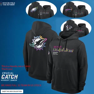 HOT 2025 Collection Football Team Crucial Catch Hoodie Unisex Size S-4XL Remake - Picture 1 of 38