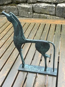 Bronze Skulptur Griechisches Pferd - Bild 1 von 1