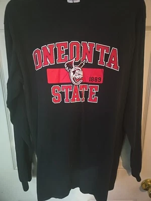 Oneonta State Red Dragons Champion Long-Sleeve T-Shirt Size Large - Image 1 of 4