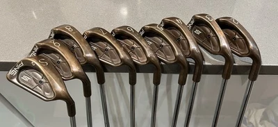 Ping ISI Beryllium Copper Iron Set 2–SW, Black Dot, ZZ65 Shafts, RARE CLASSIC! - Image 1 of 4