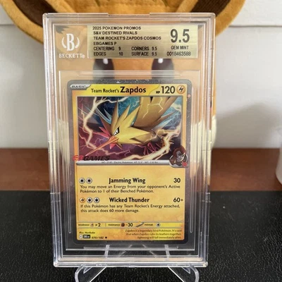 Team Rocket’s Zapdos EB Games Promo 070/182 Destined Rivals - Image 1 of 2