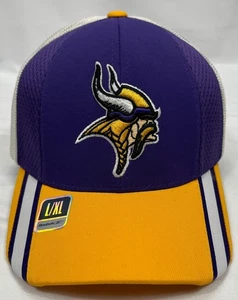 Neu ohne Etikett Minnesota Vikings Reebok Onfield NFL Equipment Mütze Kappe L/XL nicht verstellbar - Bild 1 von 7