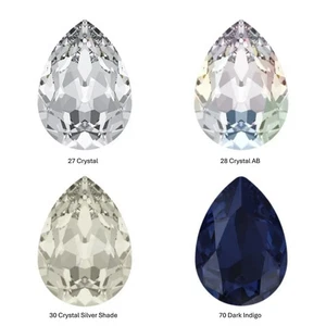 13x18mm Tropfenförmiger Swarovski Kristall • Fancy Stone • Schmuckstein - Bild 1 von 12