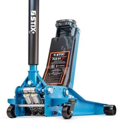 Hydraulischer Rangierwagenheber 3 Tonnen Wagenheber 75mm-505mm mit Doppelkolben - Image 1 of 4