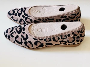 Vivaia Ballerinas Aria Schuhe Slipper Leopard Mandelspitze Stretch Gr. 35 / US 5 - Bild 1 von 13