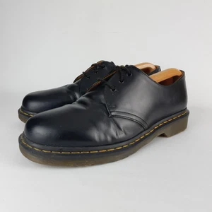 Dr. Martens 1461 Oxford Black Smooth Leather Men's Shoes Size UK 10 - Picture 1 of 13