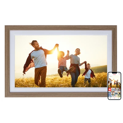 Smart Picture Frame | 21.5" Diagonal | WiFi | Frameo App | Model 212 - Image 1 of 4