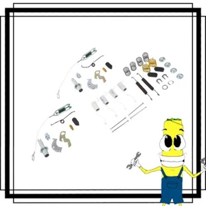 Kit de hardware de tambor de freno Carlson premium para Jeep COMANCHE 1990 1991 1992 - Imagen 1 de 1