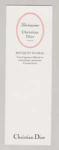 Carte publicitaire - Diorissimo de Christian Dior recto verso - Imagen 1 de 2