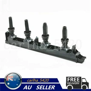Ignition Coil Pack Fits Citroen C4 Picasso C5 2.0L EW10A Peugeot 307 2005-2008 - Picture 1 of 6