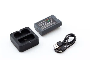 Estación de carga USB y batería de 1 pieza para timbre de video Ring 2 y cámara Spotlight - Imagen 1 de 11