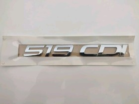Mercedes Sprinter W906 519 CDI wing door lettering emblem chrome logo door right