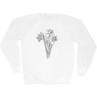 'Iris Flowers' Adult Sweatshirt / Sweater / Jumper (SW035367)