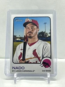 2022 Topps Heritage High Number Nolan Arenado Nickname Variation SSP NADO - Picture 1 of 2