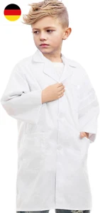 Laborkittel Arztkittel für Kinder, Kinder Weißer Arztkittel Laborkittel Weiße Ro - Bild 1 von 7
