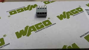 Lot of 320 pieces WAGO 805-003 4 pole 3.5mm pcb terminal block (U4.6) - Picture 1 of 6
