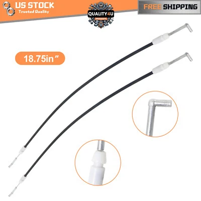 For 2006-2011 Hyundai Accent Front Door Inner Handle Release Wire Cable 2pcs Foto 1 de 4