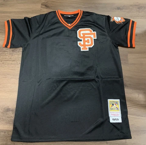 1959 Mitchell & Ness Cooperstown WILLIE MAYS San Francisco Giants Jersey SZ 54 Cover