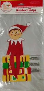 Neu in Verpackung! Die Elfe im Regal Fensterklammer Weihnachten Urlaub wiederverwendbar - Bild 1 von 2
