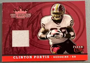 CLINTON PORTIS 2005 Fleer Ultra TD Kings Game-Worn/Used Jersey Patch - Picture 1 of 2