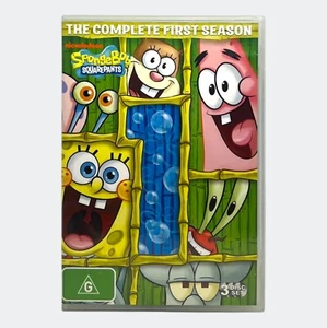 SpongeBob SquarePants: Complete Season 1 DVD Box Set (3 Discs) - Region 4, PAL - Picture 1 of 24