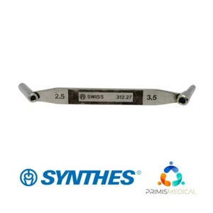 Synthes 312.27 3.5/2.5mm Double Drill Sleeve 4-3/4" - Picture 1 of 4