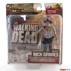 The Walking Dead Deputy Rick Grimes series 2 by McFarlane Toys AMC TV trilingual - Picture 1 of 2